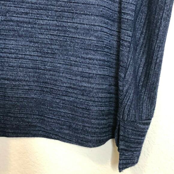 Lane Bryant Womens Sweater Size 18 Size 20 Blue Short Sleeve Boxy Oversized - Picture 3 of 10
